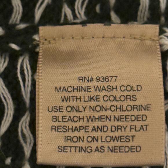 The Foundry Supply Co. 1/4 Zip Fair Isle Goose Sweater Size 2XL Heritage Cotton - Picture 6 of 6